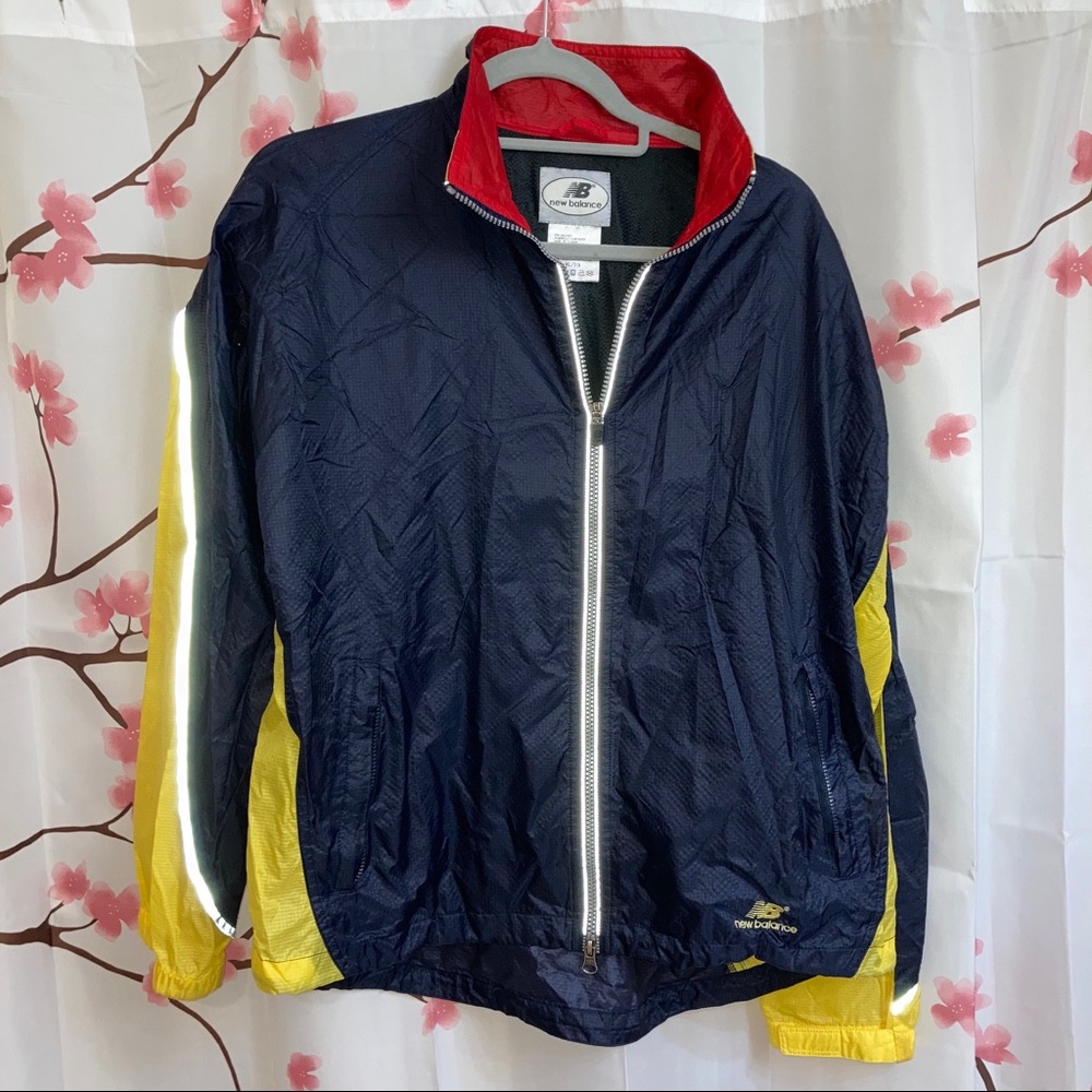 Color Block New Balance Windbreaker